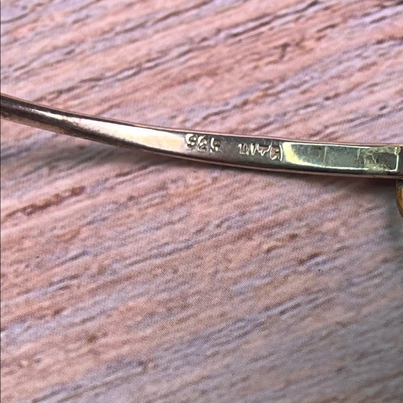 Silver 925 Sea glass Bracelet Ultra Rare One of a Kind - Picture 5 of 7